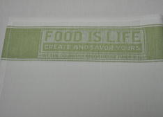 Tea towel Food green.JPG